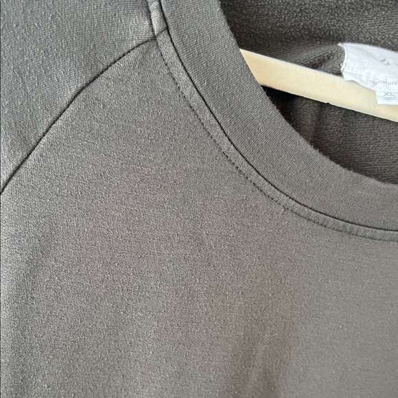 Lou & Grey Olive Sweatshirt XL - Picture 2 of 4